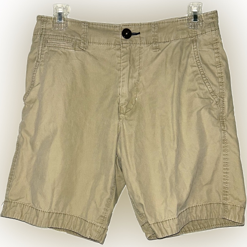 Men’s Small Boys Large American Eagle Khaki Shorts